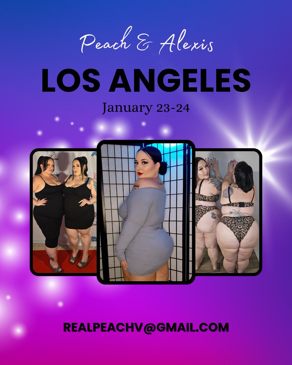 Vegas was fun and we're headed to LA tomorrow 🤩 realpeachv@gmail.com 💕