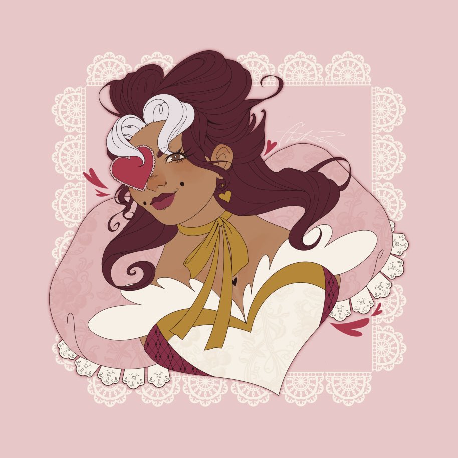 Hi guys a lot of you are giving me attention today…Wowie…Do you all like her?

🎨: @/sqyiggles