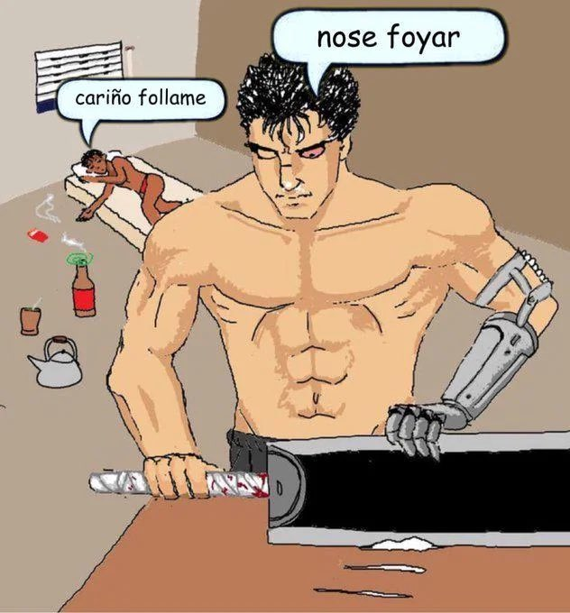 httpsqko's tweet image. la trama de die my love es este meme