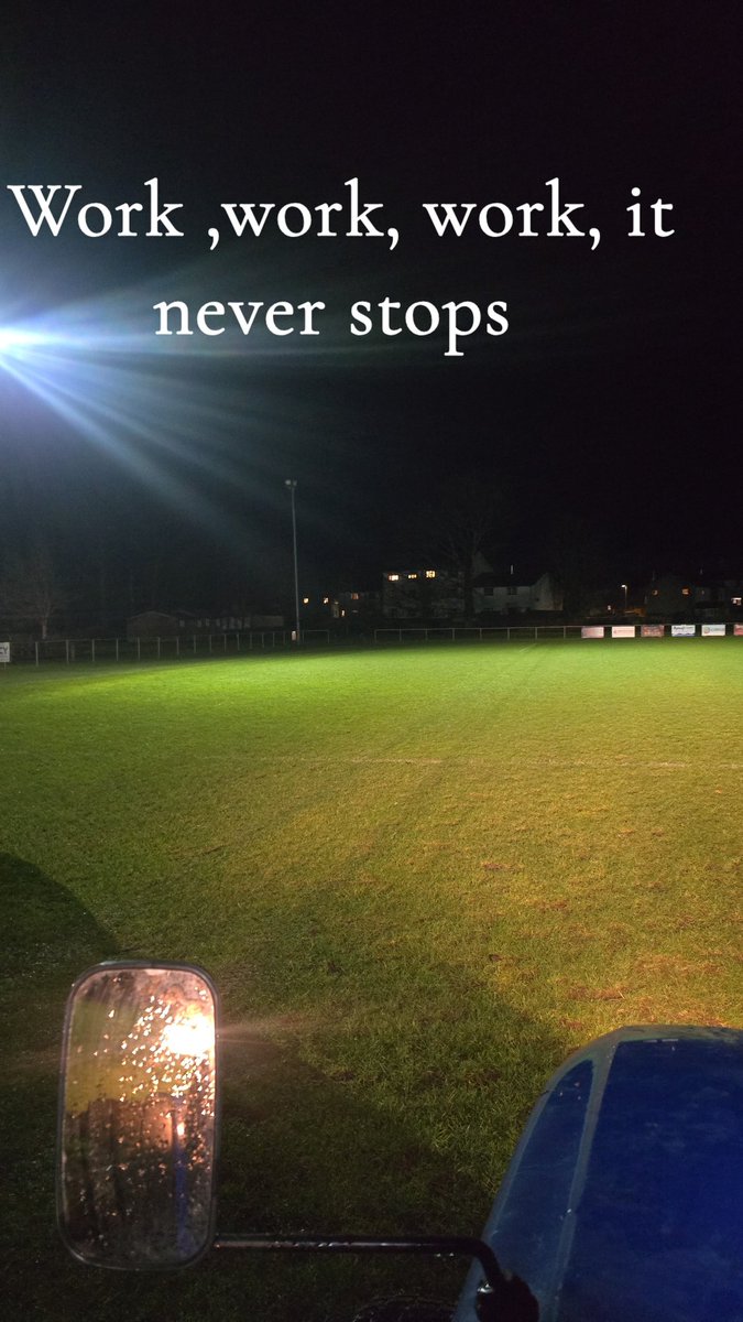 MdNeverred's tweet photo. nother busy night @MilnCorinth preparing for Saturdays home fixture  #volunteergroundman https://t.co/cfiBxEAgbQ