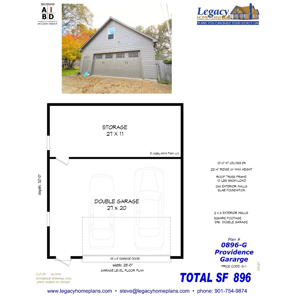 LegacyHomePlans's tweet image. Looking for more space? Explore garage plans built for storage, vehicles, hobbies &amp;amp; more.

featured plan: 0896-G Providence Garage
🔗 LegacyHomePlans.com
#GaragePlans #HomeStorage #LegacyHomePlans