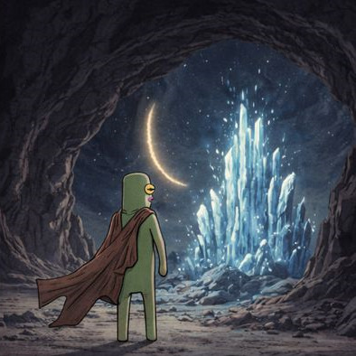 ZOG_SOLANA's tweet photo. Deep beneath forgotten worlds, ZOG discovers crystalline memory - archives of lost chains, dead tokens, and broken dreams.

Only memes survive time.
$ZOG remembers.

#ZOG #PumpFun #Solana #CryptoMemes #Lore #Web3 https://t.co/uxtqyv55iY