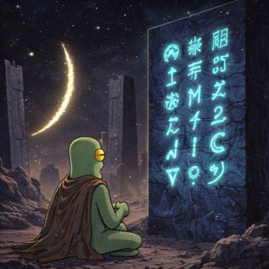 ZOG_SOLANA's tweet photo. The monolith speaks in forgotten code.
It whispers: BUY. HOLD. BELIEVE.
ZOG listens.
Will you?

#ZOG #PumpFun #OnChain #CryptoCulture #Memes #Solana https://t.co/pA9YT0jKIy