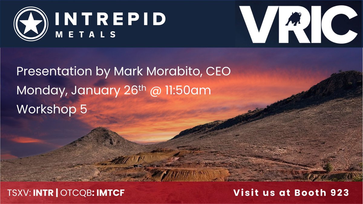 Intrepid Metals (TSXV: INTR) (OTCQB: IMTCF) tweet media