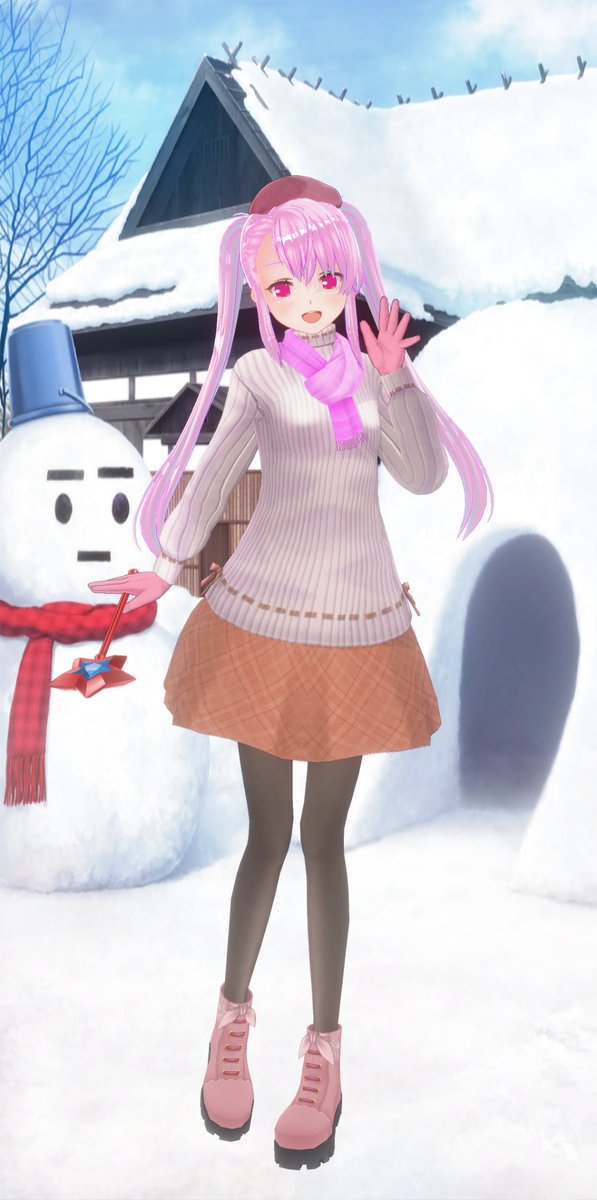 Maria_Icemagic's tweet image. アンシア「おはよう。金曜日だね。今日頑張れば休み！」
#カスタムキャスト #CUSTOMCAST