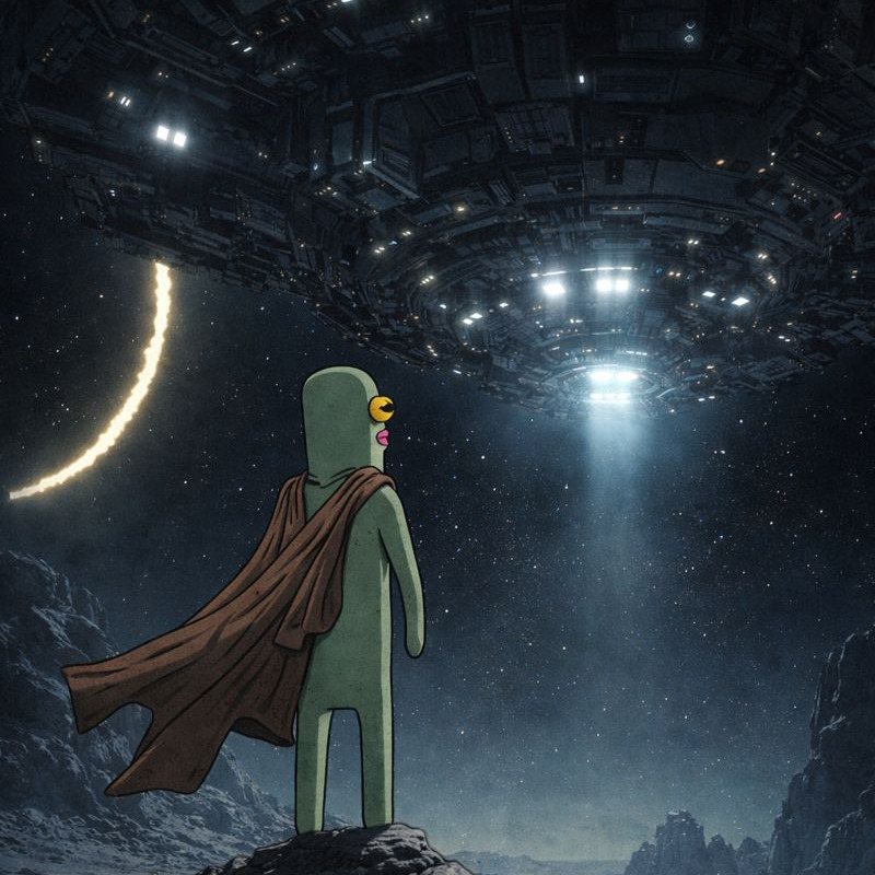 ZOG_SOLANA's tweet photo. A massive craft descends.
Observers watch.
ZOG does not fear whales.
He studies them.
$ZOG moves silently through the cosmos.

#ZOG #PumpFun #Crypto #Solana #NFTVibes #SciFi https://t.co/KLpMleBO0z