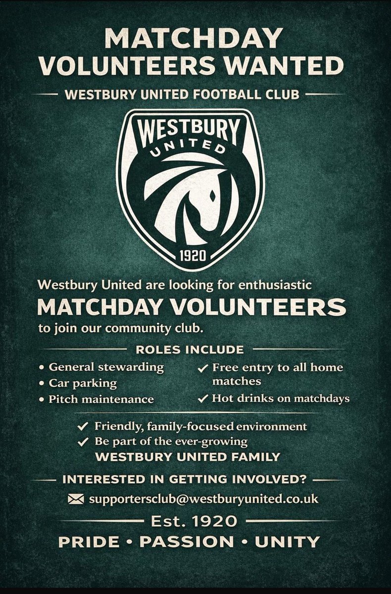 Westbury United tweet media