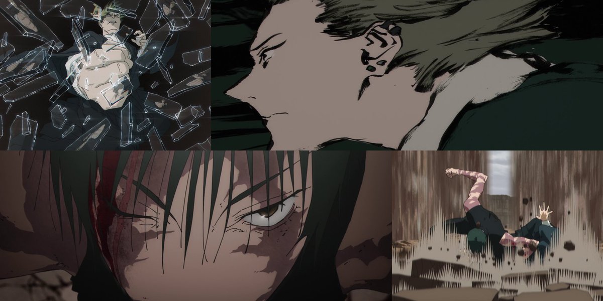 dbrandingqueen's tweet photo. Jujutsu Kaisen Season 3 episode 4 encapsulates this African proverb.

"The child who is not embraced by the village will burn it down to feel its warmth."

#呪術廻戦  #jujutsukaisenseason3 #jjk #makizenin #maki #toji https://t.co/I5tTC2Sdfl