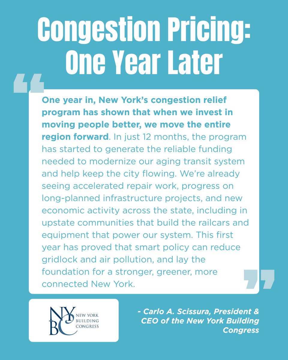 Congestion Pricing Now tweet media