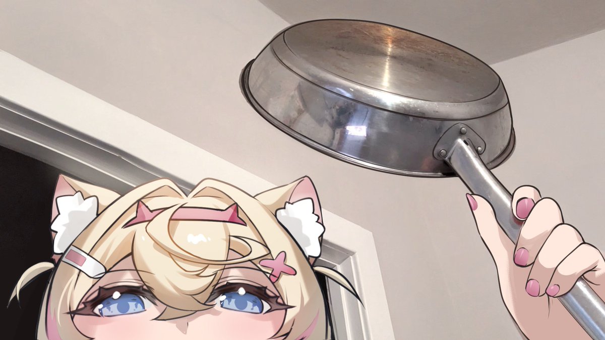 #FWMCpix #FWMCwww
This was silly so I made a FWMC version hitting you with a pan 💥