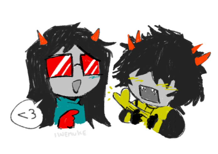 iinemuke's tweet photo. Old quick doodle (I’ve been busy with merch lately)
#homestuck #mitula https://t.co/CmHDqLTrzn