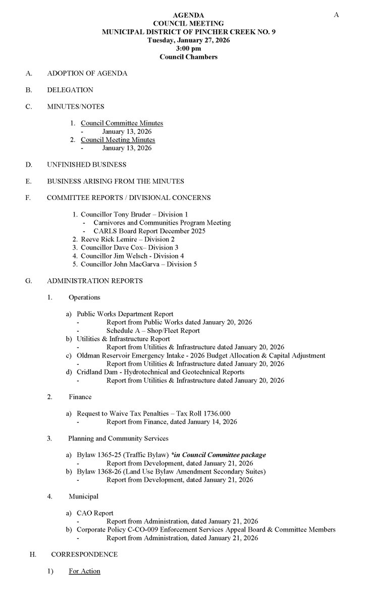 MD Of Pincher Creek tweet media