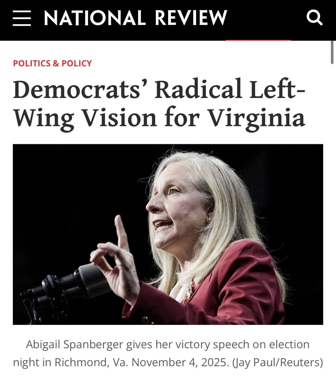 Abigail Spanberger is going to become the national face of what a Fake Moderate Democrat looks like. 

Her CIA training could only carry her so far - now we all know what a fraud she is.