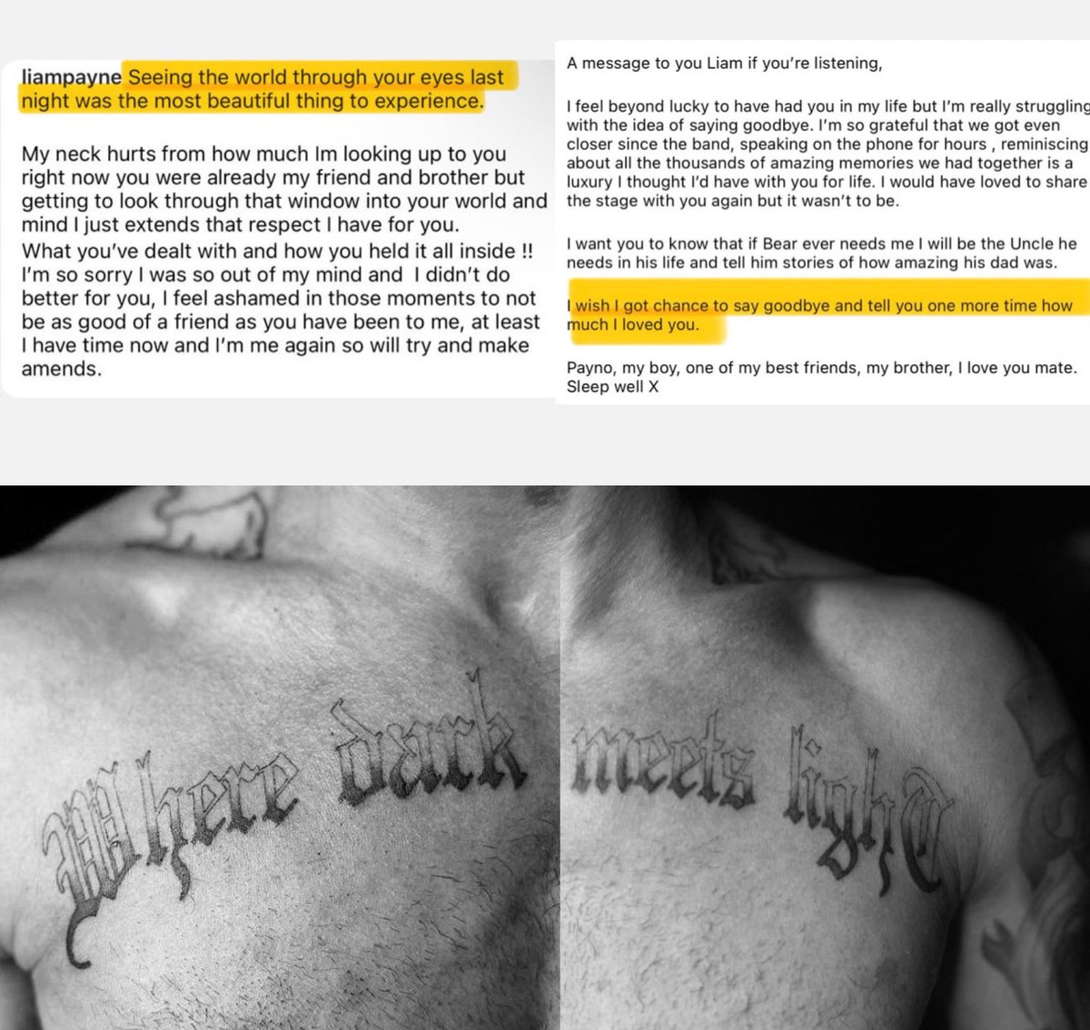 “i wish you could see how you look in my eyes one more time, would it make a difference, would it make you smile, could it bring you from dark to light” 😭😭😭💔