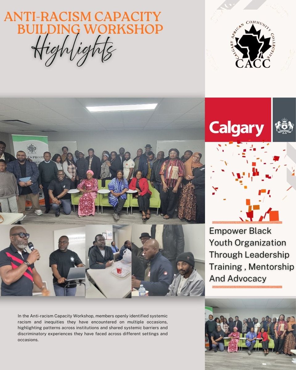 A Milestone Moment ✨ | Anti-Racism in Action

On Jan 17, I had the honour of leading the STAGES Anti-Racism Workshop for Black youth-led orgs, by #CACC sponsored by <a href="/cityofcalgary/">City of Calgary</a>.

#STAGESProject #AntiRacism #BlackLed #SystemicChange #YouthLeadership #CommunityPower #YYC