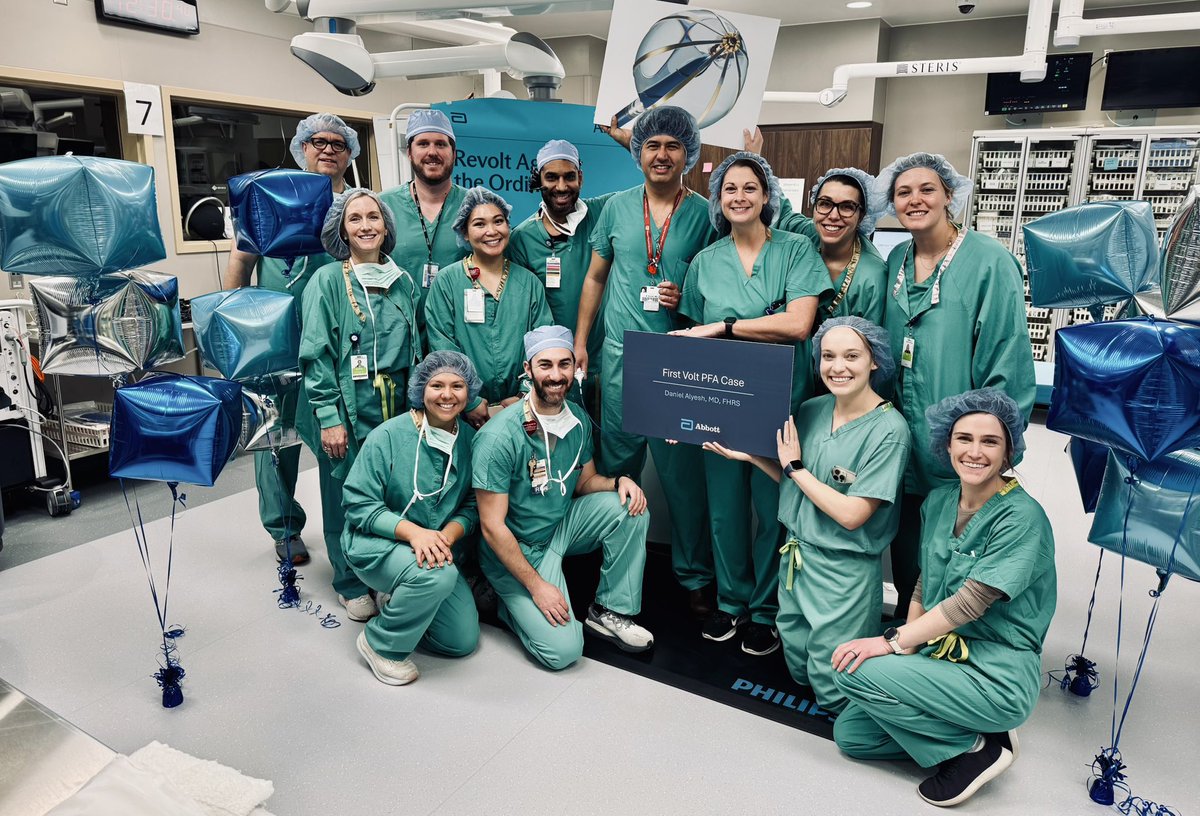 Enjoyed my experience with VOLT, clearly a polished second generation technology with a great safety profile requiring minimal PFA applications to achieve PVI.