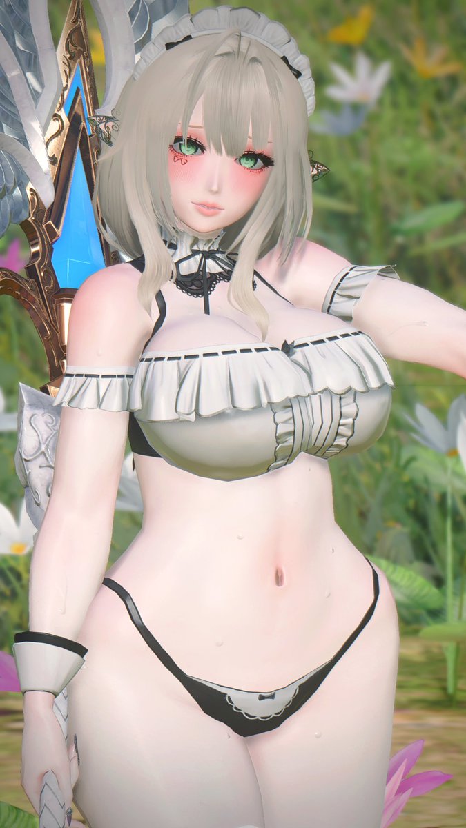 kitakami505050's tweet image. #PSO2NGS_SS
朝上げ少し調整したすきっちょのお顔です前より可愛くなったかな？👀