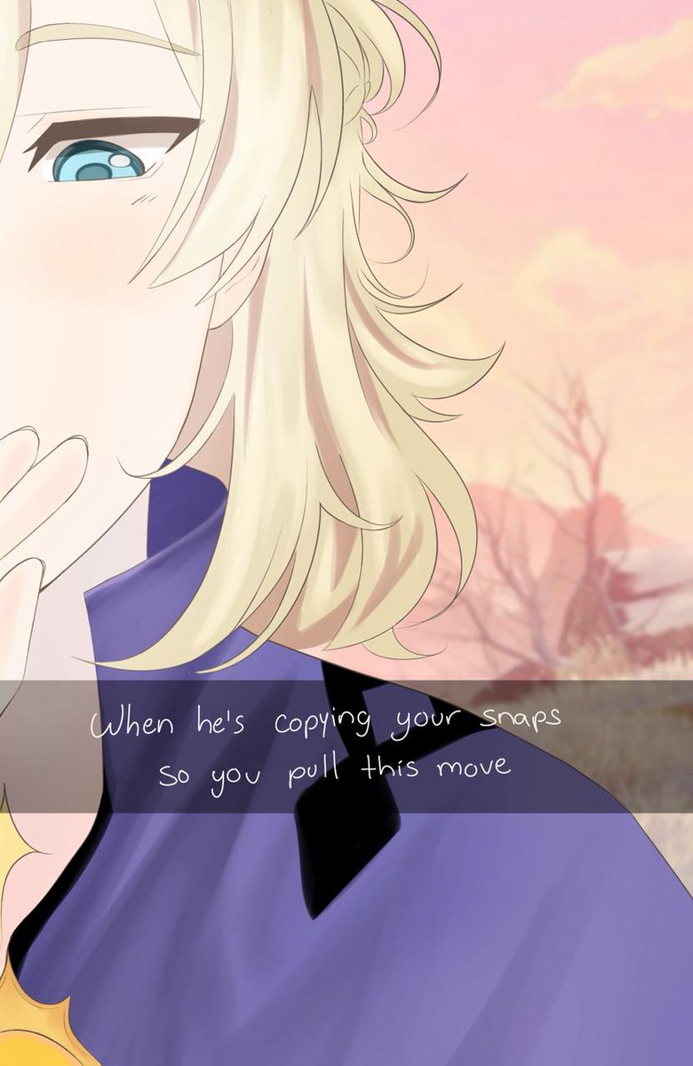pixelprincekb's tweet photo. when he is copying your snaps so you pull this move 🏃‍♂️
—E. 🪐
#genshinimpact #kinich #albedo #kinibedo #pixelprince #rareship https://t.co/62RxDECID7