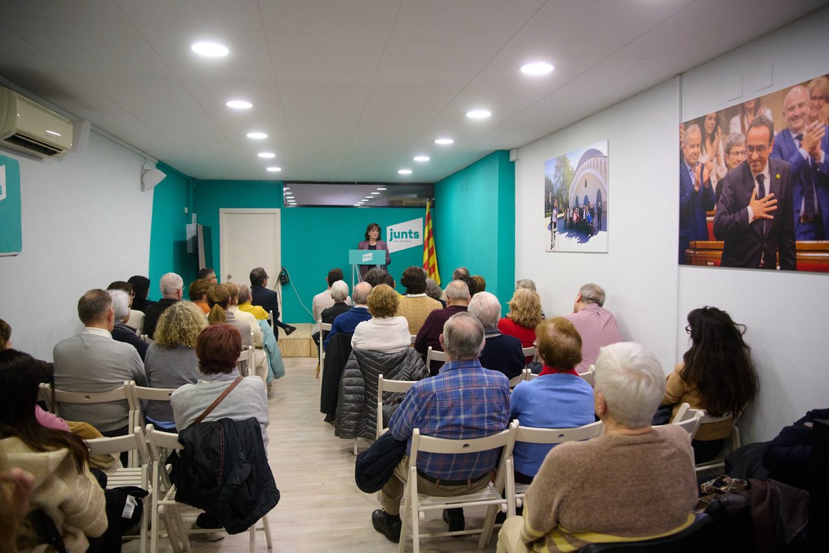 juntsxterrassa_'s tweet photo. 🗳️ La militància ha votat per unanimitat a la @mlluisvall com a candidata de Junts a les eleccions municipals de 2027 a Terrassa. La nostra tinent d'alcalde i portaveu de @juntsxterrassa a l’Ajuntament continuarà liderant el projecte del nostre partit per #Terrassa. https://t.co/tE8YUXsyx6