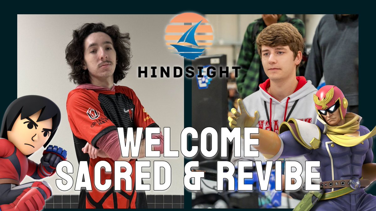 As Hindsight's tournaments grow, we felt like we needed a bigger team...

So today, we're happy to announce two great Nebraska TOs and players to the team. Let's give a warm welcome to Hindsight's newest members... Revibe &amp; Sacred!