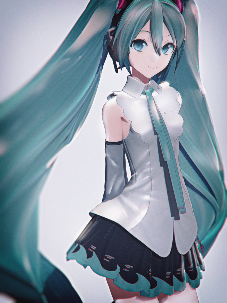 初音ミク 「初音ミク」|bbbbitのイラスト