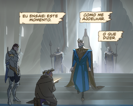 RubStranger's tweet image. O Rei Jarvan III ainda esta vivo nessa nova lore? Será que vão mudar quem matou ele?