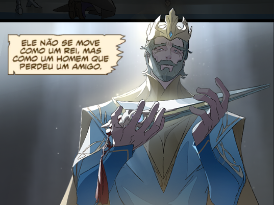 RubStranger's tweet image. O Rei Jarvan III ainda esta vivo nessa nova lore? Será que vão mudar quem matou ele?