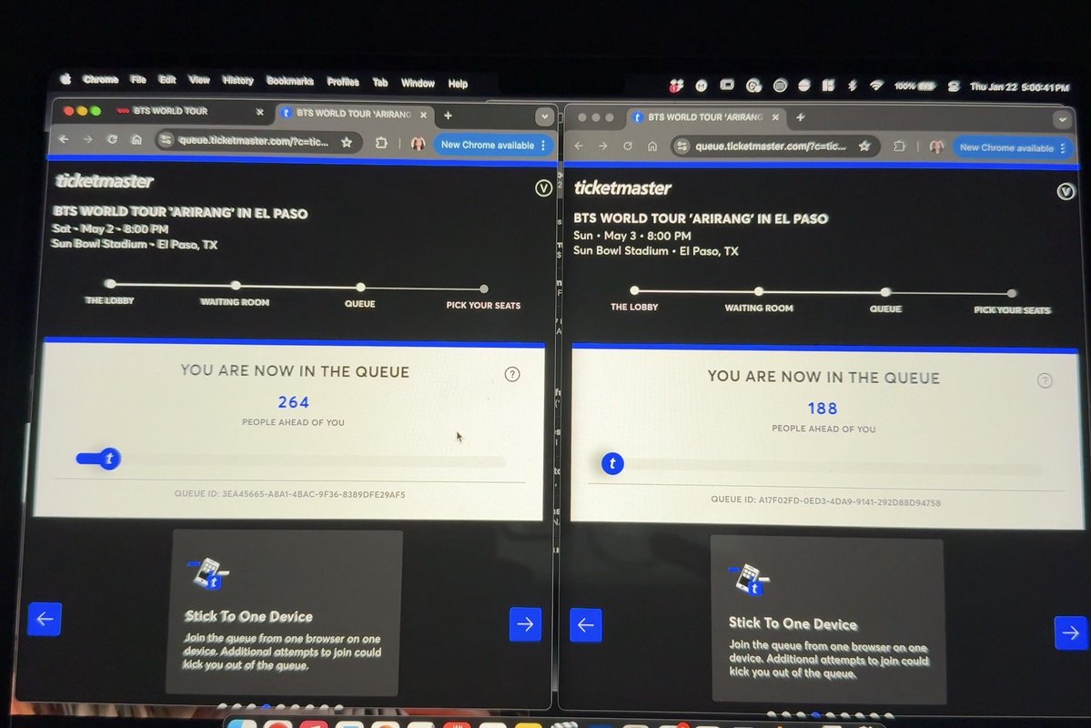 ARTivitis's tweet image. Damnnn first VIP Brussels, then VIP barricade for Toronto, now VIP barricade for El Paso sits in my cart 😳 my BTS ticketing luck is on another level today