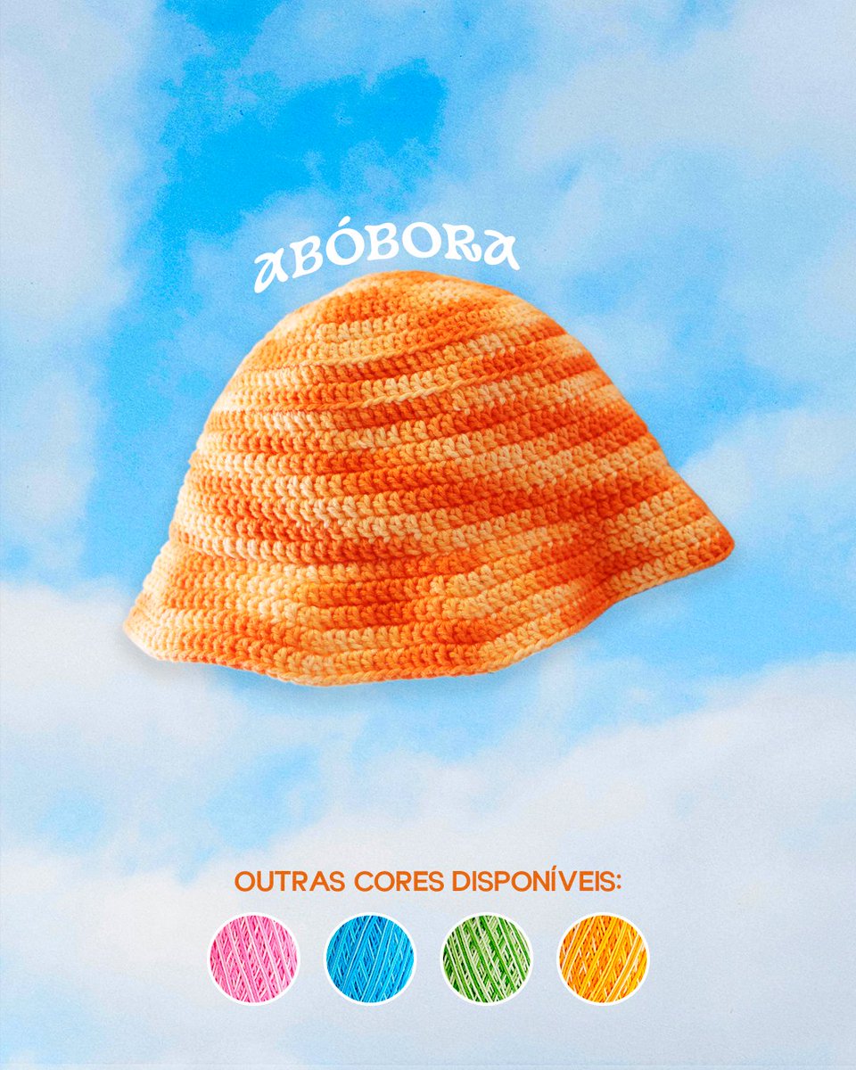 yogurtete's tweet photo. chapéu bucket de crochê !!

R$ 40,00 + frete

disponíveis nas cores:
☆ abóbora (laranja)
☆ vinhedo (roxo)
☆ bailarina (rosa)
☆ cascata (azul)
☆ greenery (verde)
☆ raio de sol (amarelo) https://t.co/1CJg3z5Bom