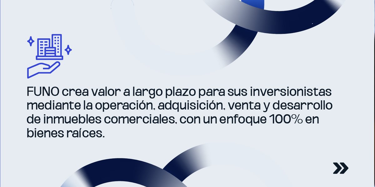 AMEFIBRA's tweet photo. FUNO es un referente del modelo FIBRA, con un enfoque en valor sostenible, diversificación y solidez financiera.
#FUNO #FIBRAs #AMEFIBRA https://t.co/sVwMK5SF8b