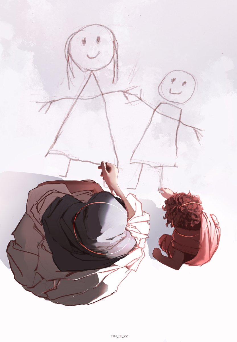 NN_EE_ZZ's tweet image. The first depiction of Mary and Jesus