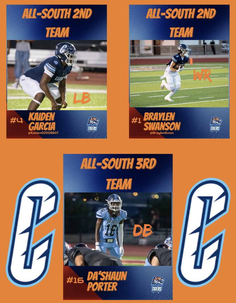 Carroll Football 🐅 tweet media