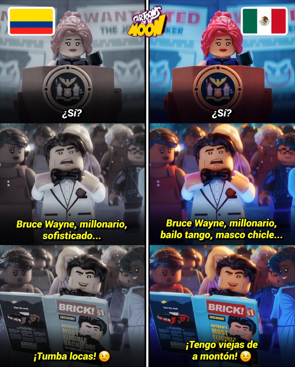 CartoonsOTMoon's tweet image. Bruce Wayne sabe de nenas