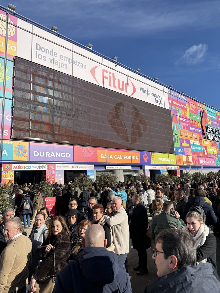 mSaLeMa's tweet photo. Fitur Madrid… entrada. https://t.co/2CEN4ZWBvG