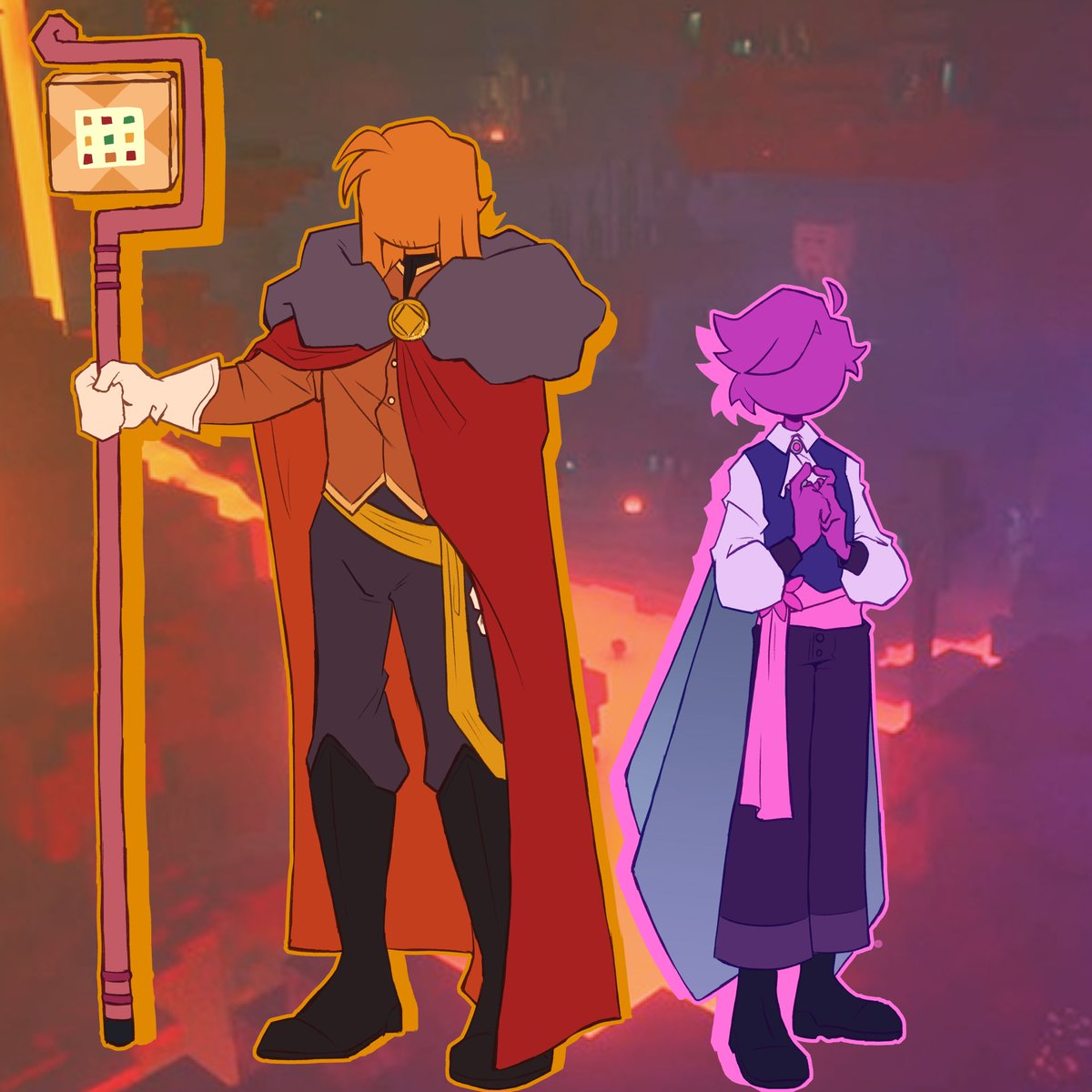 Planning to make an animation of these two if everything works out
#animationvsanimator #AnimationvMinecraft #purple
#kingorange