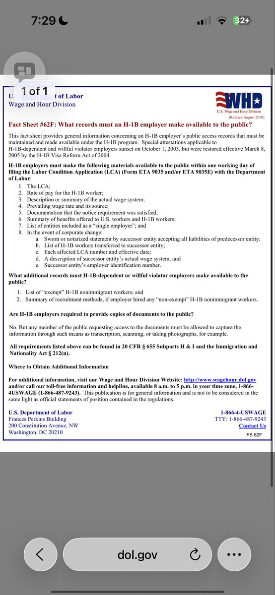 PlumbNick's tweet image. Actually every single person in America has the right to show up and ask to view their public access files. It’s built into the rules, failing to comply with a request to view these is grounds for fines and removal of that employers ability to sponsor.