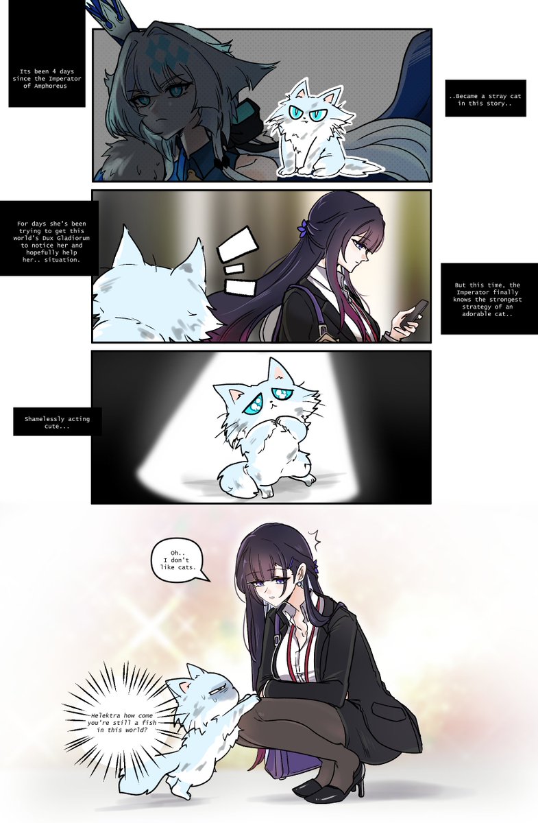 choikfu's tweet image. stray cat Cery AU 🙀 (requested) #cerysilens