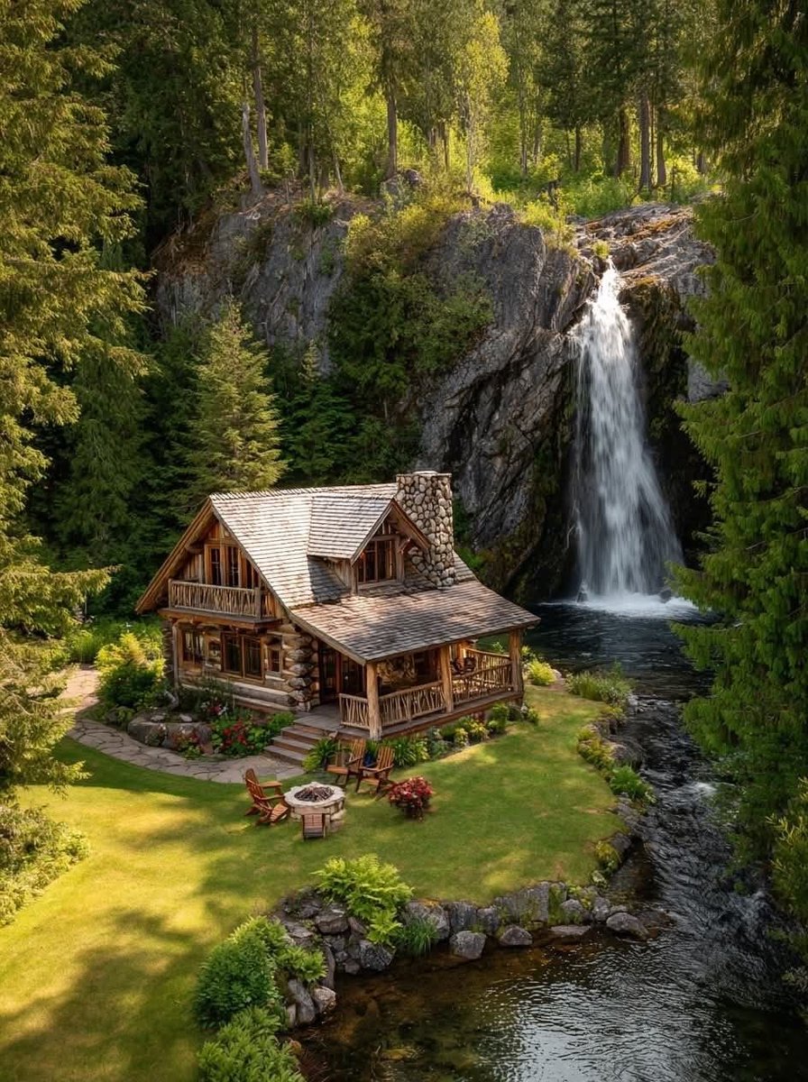 cabinvisuals's tweet image. How many would call this Home Sweet Home?