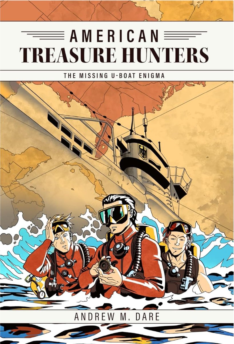 MorlockP's tweet image. 1/

oh, hey, this YA book comes out in September and looks really interesting!

It's written by my friend Andrew M Dare and is being published by @ark_press 

Based on the description, it sounds like a really autistic procedural book. 😍
amazon.com/Missing-U-Boat…