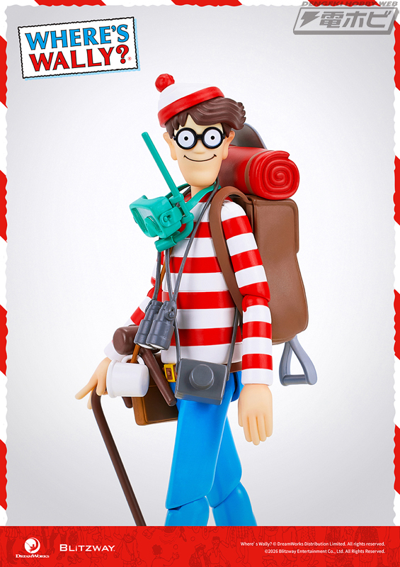 hobby_magazine's tweet image. 【昨日の話題】『ウォーリーをさがせ！』全世界で愛され続けているウォーリーの1/12スケール可動フィギュアがブリッツウェイジャパンから登場！2026年1月23日（金）11時より予約受付開始！

hobby.dengeki.com/news/2880715/

#ウォーリーをさがせ