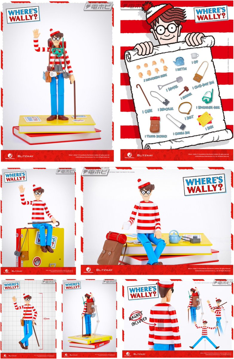 hobby_magazine's tweet image. 【昨日の話題】『ウォーリーをさがせ！』全世界で愛され続けているウォーリーの1/12スケール可動フィギュアがブリッツウェイジャパンから登場！2026年1月23日（金）11時より予約受付開始！

hobby.dengeki.com/news/2880715/

#ウォーリーをさがせ