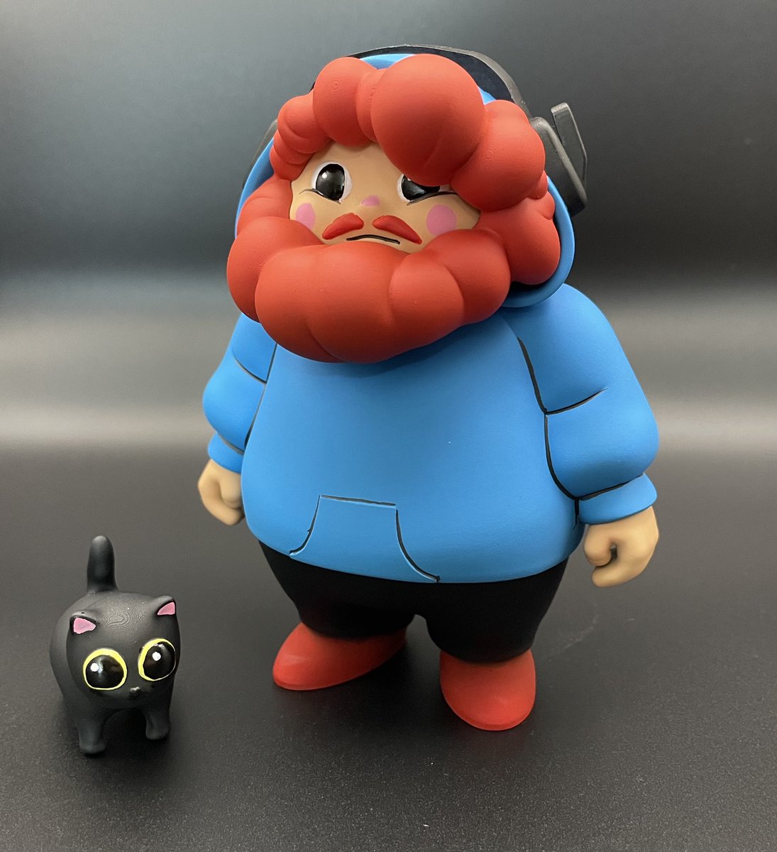 deancreg's tweet photo. I've worked in the collectibles industry for over 19 years. This is a speck project I developed last year for popular gaming streamer @CaseOh__  The idea is for a line of soft vinyl figures for their webstore. No AI used. @caseohs_mom @CaseOhUpdates0 @caseohlore  @caseohOOC https://t.co/XaMgccRa62