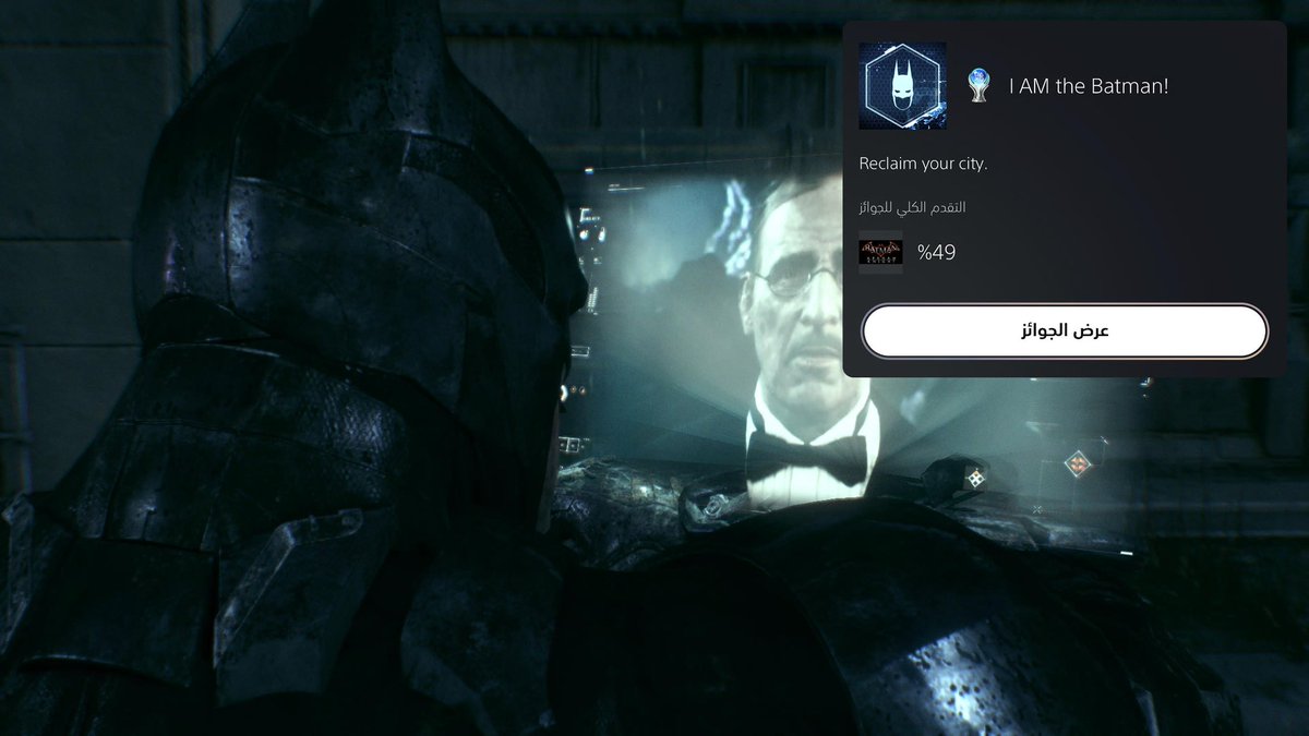 byuneta's tweet photo. Batman Arkham Knight 

Difficulty 8/10
Enjoyment 9/10
Total hours 49 https://t.co/7YagJeYBoO