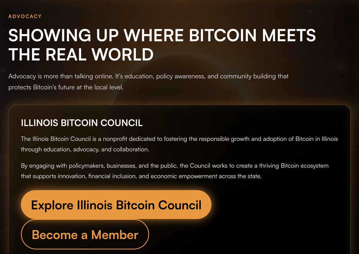 Illinois Bitcoin Council (@ilbtccouncil) / Posts / X