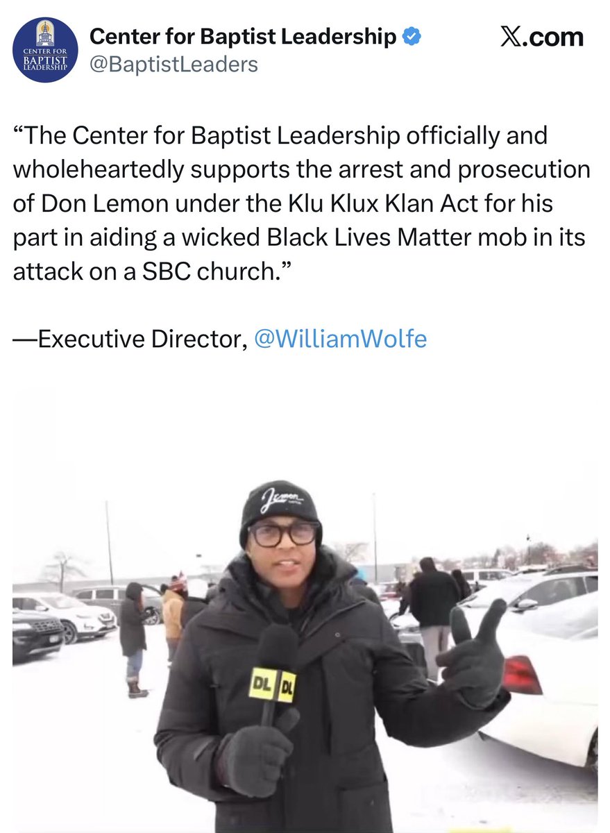 TONYxTWO's tweet image. Church leaders are now calling for the arrest and prosecution of Don Lemon