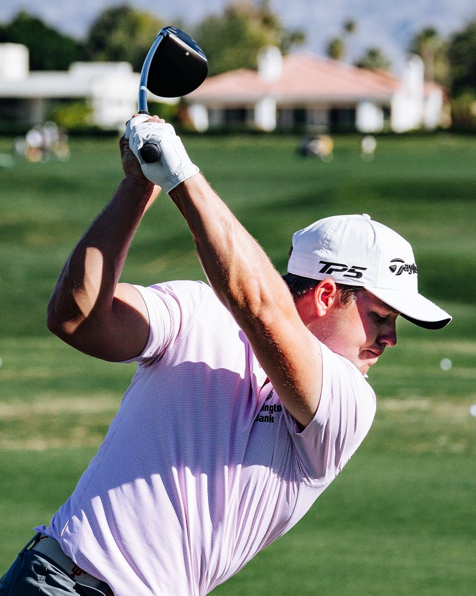 TaylorMadeGolf's tweet photo. Opening round fireworks. 💥 @pierceson_coody fires a 62 (-10) that featured SEVEN birdies on the back, and Scottie Scheffler goes bogey-free with a 63 (-9) to sit just one back. #TeamTaylorMade https://t.co/bLrAAoiFD7