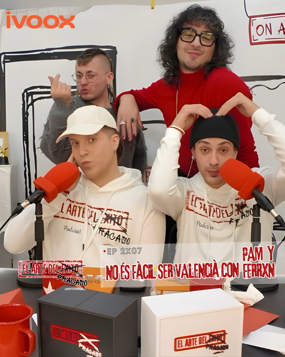 No es fàcil ser valencià con <a href="/pamxdemia/">Pam Demia</a> y <a href="/ferrxn__/">FERRXN⚙️</a> l El arte del fracaso 2x07 go.ivoox.com/rf/166837171

#ElArtedelFracaso