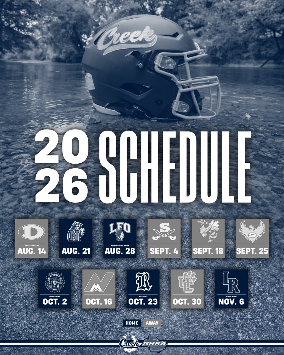 Coahulla Creek Football tweet media