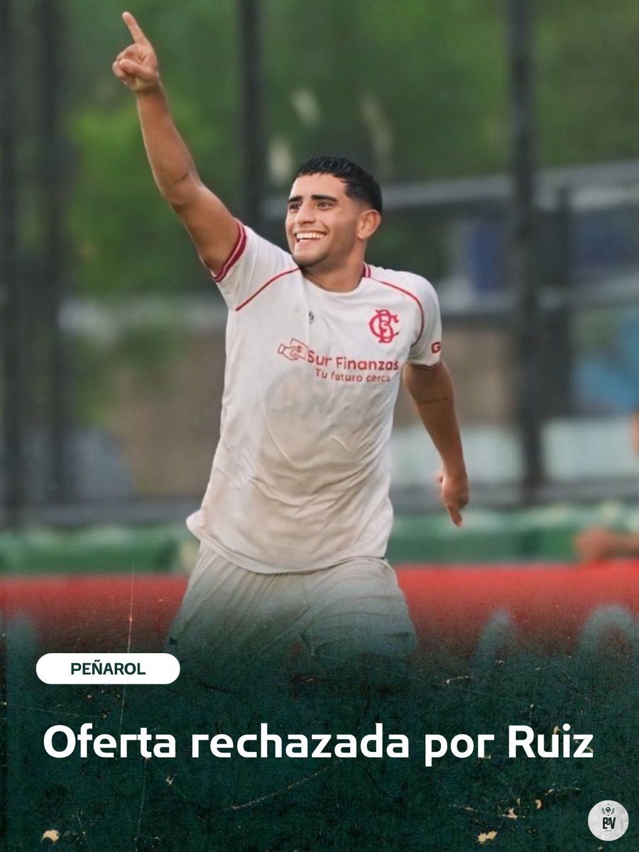 🟡⚫️❌️ Peñarol volvió a realizar una oferta por Javier Ruíz que fue rechazada.

El Carbonero ofertó por un préstamo.

Independiente pretende U$S 1.5M por el 50% del pase.

ℹ️ <a href="/CLMerlo/">César Luis Merlo</a>