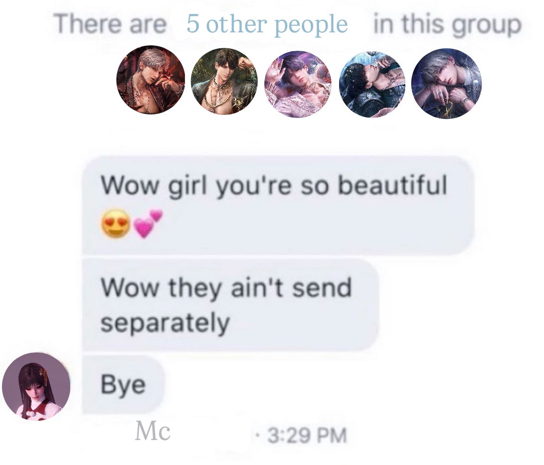 this is what it feels like when they all post at the same time and you reply to all of them